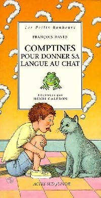  Achetez le livre d'occasion Comptines pour donner sa langue au chat de François David sur Livrenpoche.com 