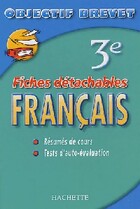  Achetez le livre d'occasion Français. Fiches détachables brevet sur Livrenpoche.com 