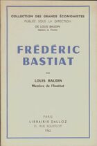  Achetez le livre d'occasion Frédéric bastiat sur Livrenpoche.com 