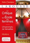  Achetez le livre d'occasion La critique de l'école des femmes / L'impromptu de Versailles sur Livrenpoche.com 