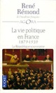  Achetez le livre d'occasion La vie politique en France Tome III : 1879-1939 de René Rémond sur Livrenpoche.com 
