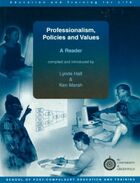 Achetez le livre d'occasion Professionalism, policies and values sur Livrenpoche.com 