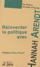  Achetez le livre d'occasion Réinventer la politique avec Hannah Arendt sur Livrenpoche.com 