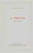  Achetez le livre d'occasion A frieda sur Livrenpoche.com 