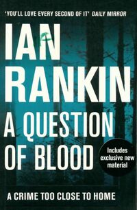  Achetez le livre d'occasion A question of blood de Ian Rankin sur Livrenpoche.com 