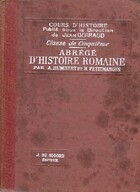  Achetez le livre d'occasion Abrégé d'histoire Romaine sur Livrenpoche.com 