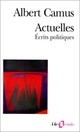  Achetez le livre d'occasion Actuelles de Albert Camus sur Livrenpoche.com 