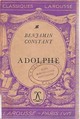  Achetez le livre d'occasion Adolphe / Le cahier rouge de Benjamin Constant sur Livrenpoche.com 