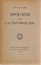 Achetez le livre d'occasion Apologie de l'action française sur Livrenpoche.com 