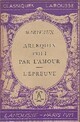  Achetez le livre d'occasion Arlequin poli par l'amour / L'épreuve de Marivaux sur Livrenpoche.com 