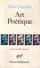  Achetez le livre d'occasion Art poétique de Paul Claudel sur Livrenpoche.com 
