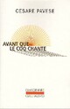  Achetez le livre d'occasion Avant que le coq chante de Cesare Pavese sur Livrenpoche.com 