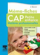  Achetez le livre d'occasion CAP Petite enfance sur Livrenpoche.com 