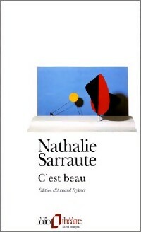  Achetez le livre d'occasion C'est beau de Nathalie Sarraute sur Livrenpoche.com 