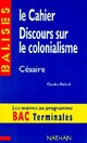  Achetez le livre d'occasion Cahier d'un retour au pays natal / Discours sur le colonialisme de Aimé Césaire sur Livrenpoche.com 