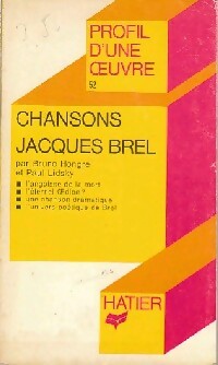  Achetez le livre d'occasion Chansons de Jacques Brel sur Livrenpoche.com 