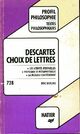  Achetez le livre d'occasion Choix de lettres de René Descartes sur Livrenpoche.com 