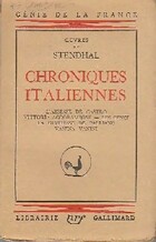  Achetez le livre d'occasion Chroniques italiennes sur Livrenpoche.com 