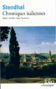  Achetez le livre d'occasion Chroniques italiennes de Stendhal sur Livrenpoche.com 