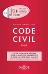  Achetez le livre d'occasion Code civil annoté 2020 sur Livrenpoche.com 
