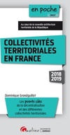  Achetez le livre d'occasion Collectivités territoriales en France 2018-2019 sur Livrenpoche.com 
