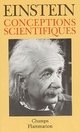  Achetez le livre d'occasion Conceptions scientifiques de Albert Einstein sur Livrenpoche.com 