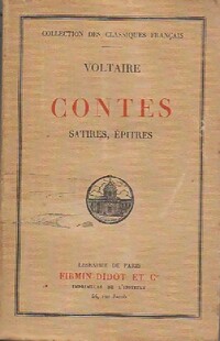  Achetez le livre d'occasion Contes / Satires / Epitres de Voltaire sur Livrenpoche.com 