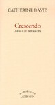  Achetez le livre d'occasion Crescendo de Catherine David sur Livrenpoche.com 