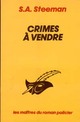  Achetez le livre d'occasion Crimes à vendre de Stanislas-André Steeman sur Livrenpoche.com 