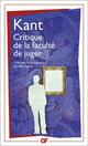  Achetez le livre d'occasion Critique de la faculté de juger de Emmanuel Kant sur Livrenpoche.com 