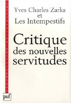  Achetez le livre d'occasion Critique des nouvelles servitudes sur Livrenpoche.com 