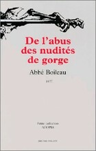  Achetez le livre d'occasion De l'abus des nudités de gorge sur Livrenpoche.com 
