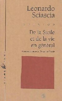  Achetez le livre d'occasion De la Sicile et de la vie en général de Leonardo Sciascia sur Livrenpoche.com 