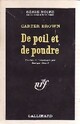  Achetez le livre d'occasion De poil et de poudre de Carter Brown sur Livrenpoche.com 