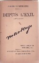  Achetez le livre d'occasion Depuis l'exil Tome III : 1870-1871 de Victor Hugo sur Livrenpoche.com 