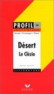  Achetez le livre d'occasion Désert de Jean-Marie Gustave Le Clézio sur Livrenpoche.com 