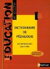  Achetez le livre d'occasion Dictionnaire de pédagogie sur Livrenpoche.com 