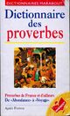  Achetez le livre d'occasion Dictionnaire des proverbes de Agnès Pierron sur Livrenpoche.com 