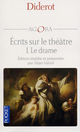 Achetez le livre d'occasion Ecrits sur le théâte Tome I : Le drame de Denis Diderot sur Livrenpoche.com 