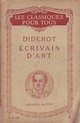  Achetez le livre d'occasion Ecrivain d'art Tome I de Denis Diderot sur Livrenpoche.com 