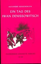  Achetez le livre d'occasion Ein tag des Iwan Denissowitsch sur Livrenpoche.com 