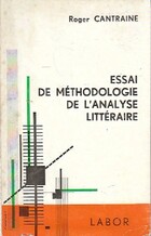  Achetez le livre d'occasion Essai de méthodologie de l'analyse littéraire sur Livrenpoche.com 