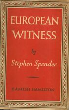  Achetez le livre d'occasion European witness sur Livrenpoche.com 