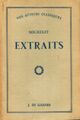  Achetez le livre d'occasion Extraits de Charles De Montesquieu sur Livrenpoche.com 