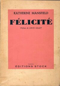  Achetez le livre d'occasion Félicité de Katherine Mansfield sur Livrenpoche.com 
