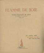  Achetez le livre d'occasion Flamme de joie sur Livrenpoche.com 