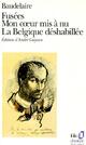  Achetez le livre d'occasion Fusées / Mon coeur mis à nu / La Belgique déshabillée de Charles Baudelaire sur Livrenpoche.com 