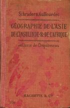  Achetez le livre d'occasion Géographie de l'Asie, de l'Insulinde et de l'Afrique (5e) sur Livrenpoche.com 