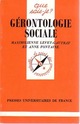  Achetez le livre d'occasion Gérontologie sociale de M. Levet-Gautrat sur Livrenpoche.com 