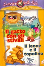  Achetez le livre d'occasion Il gatto con gli stivali / Il leone e il topolino sur Livrenpoche.com 